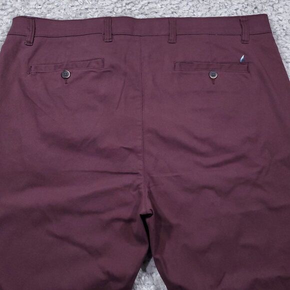 Tailor Vintage Greenwich Slim Fit Chino Pants Red Size 40 x 32 Stretch Airotec - Picture 3 of 9